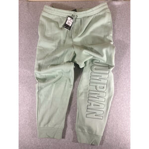 Jordan Jumpman Fleece Pants Mens XXL Green BQ8658-333 New With Tags